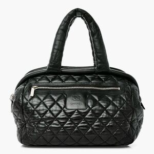 CHANEL Coco Cocoon Bowling Quilted Bag with COA